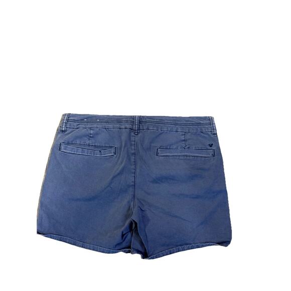 American Eagle Outfitters Shorts Womens Size 8 Blue Stretch Cotton Slash Pockets - Picture 7 of 7